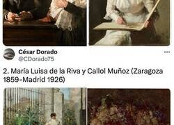 Enlace a Pintoras e ilustradoras españolas de finales del XIX hasta mediados del XX, a las que todo el mundo debería conocer