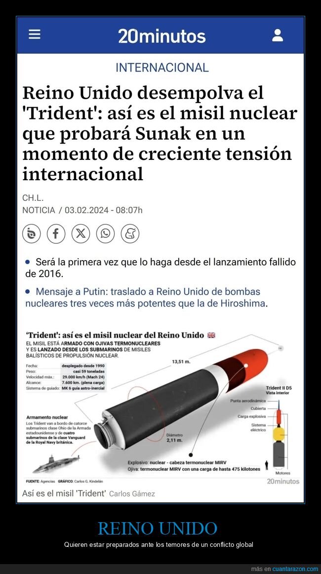 reino unido,trident,misil nuclear