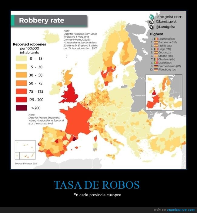 robos,provincias,europa