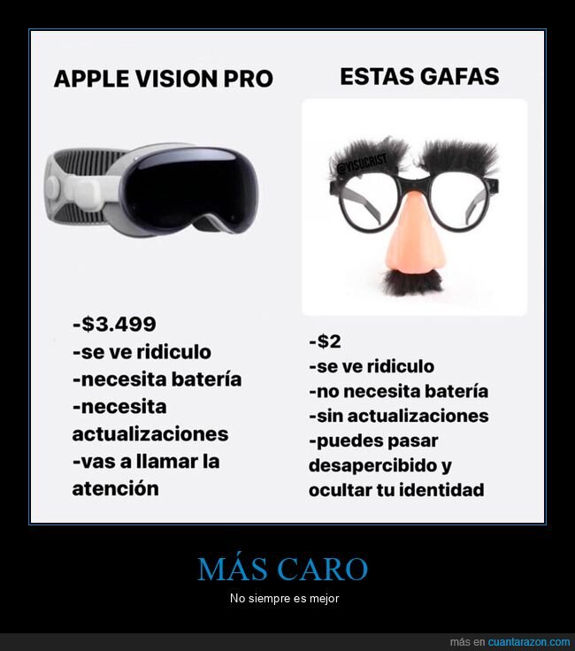 apple vision pro,gafas,comparativa