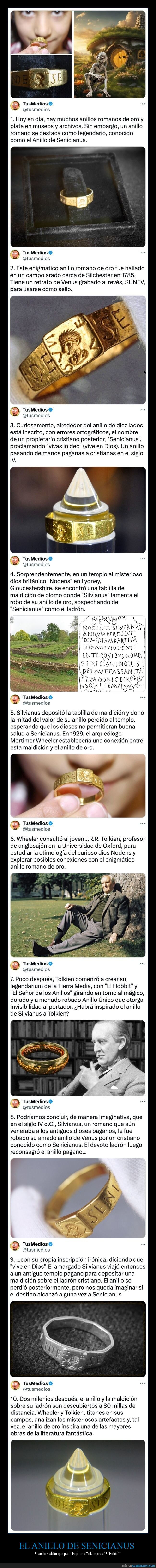 el anillo de senicianus,tolkien