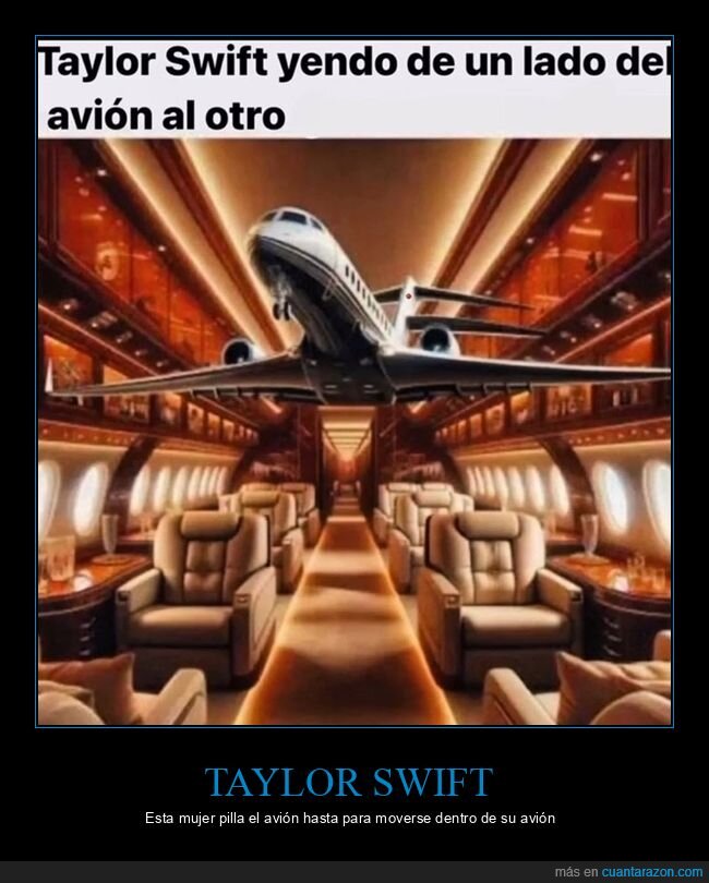 avión,taylor swift