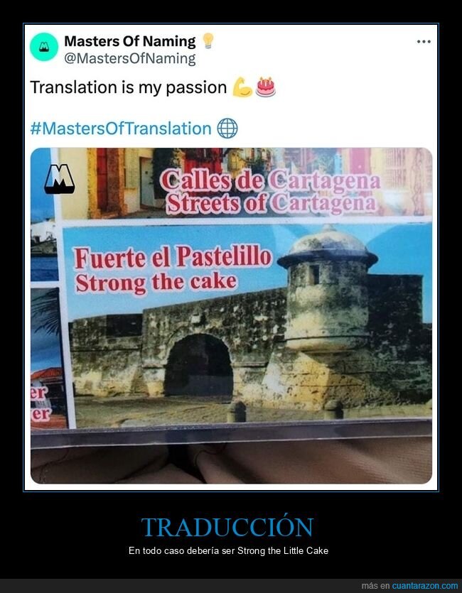 fails,fuerte el pastelillo,traducción