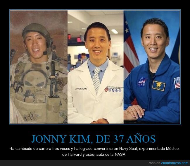 jonny kim,navy seal,médico,astronauta
