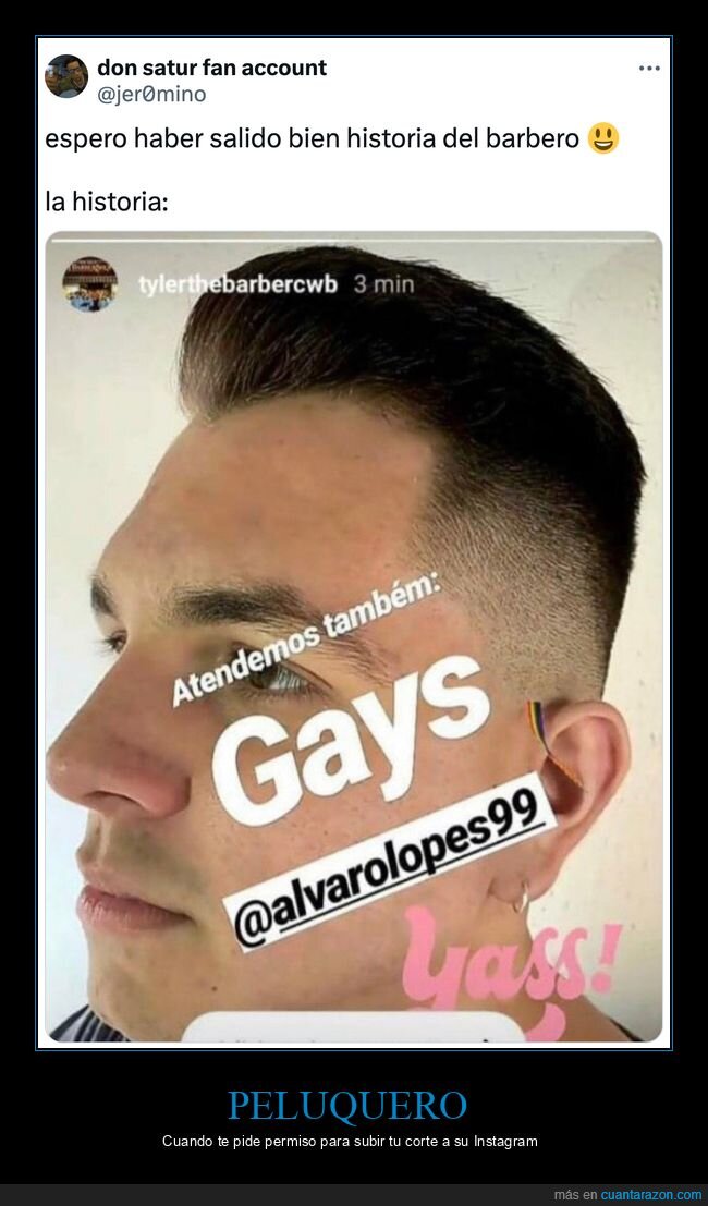 gay,instagram,peluquero