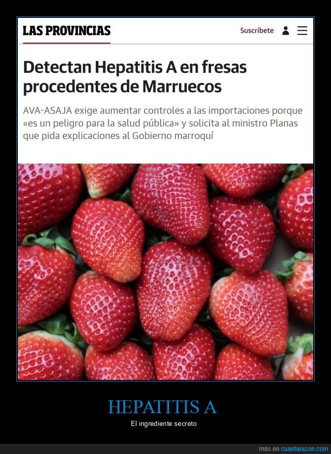 hepatitis a,fresas,marruecos