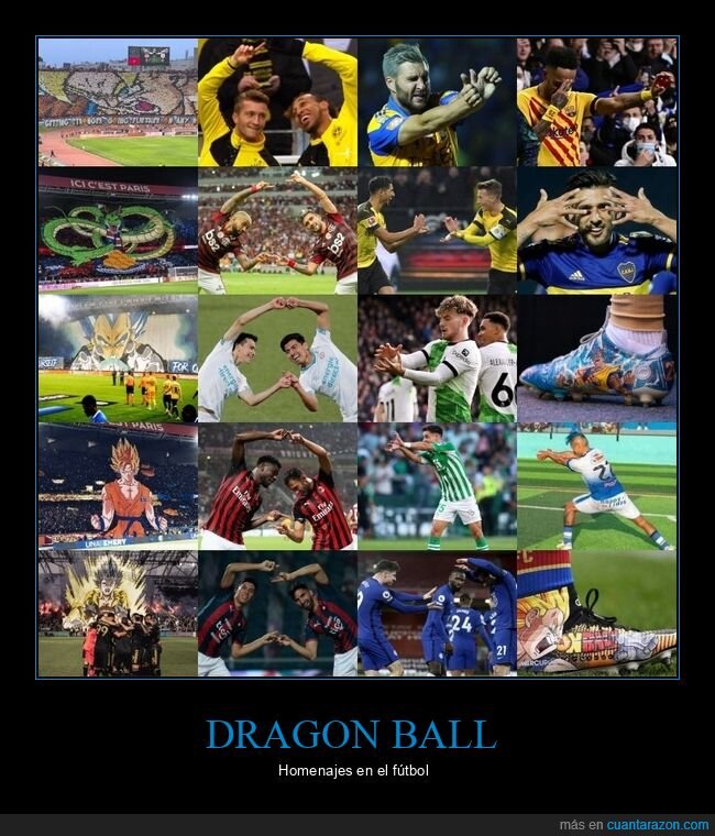 fútbol,dragon ball