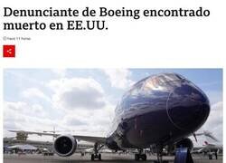 Enlace a Una muerte muy oportuna para Boeing