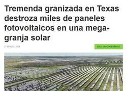 Enlace a Miles de paneles solares dañados