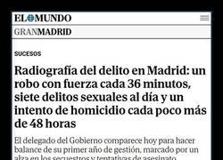 Enlace a La criminalidad está en alza en Madrid