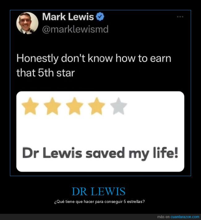 dr lewis,salvar,vida,reseña