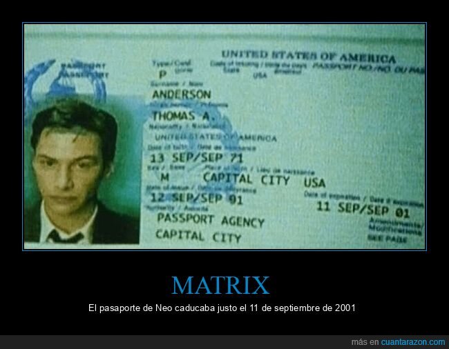 matrix,pasaporte,fecha,11s