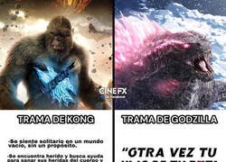 Enlace a Kong VS Godzilla