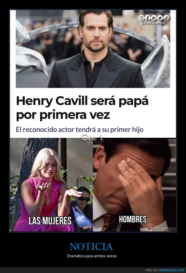 henry cavill,padre