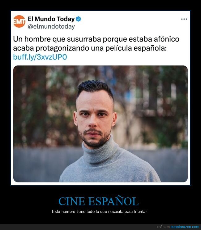 afónico,película española,susurrar