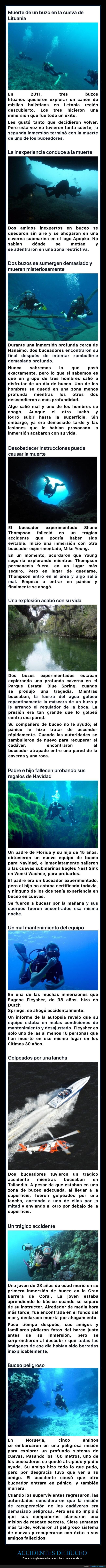 buceo,accidentes