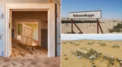 Enlace a Kolmanskop, un pueblo fantasma sepultado bajo las arenas del desierto