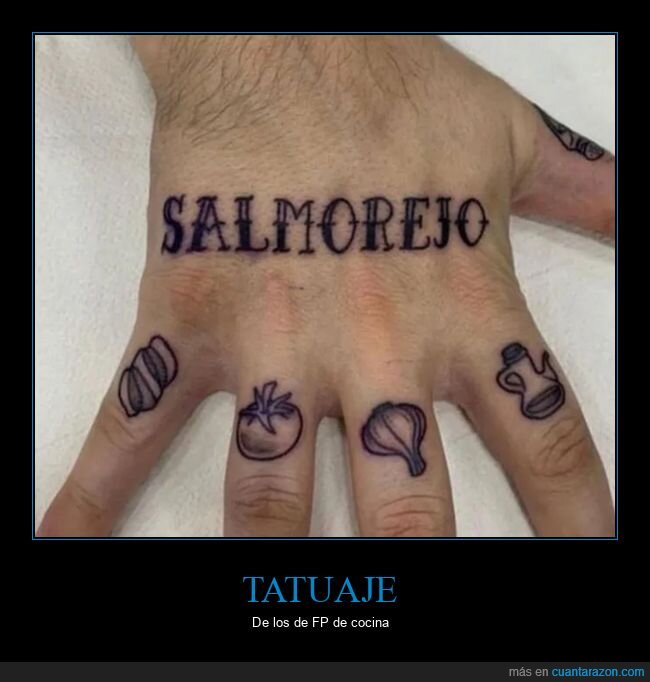 salmorejo,tattoo,wtf