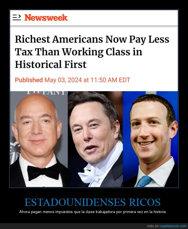ricos,estadounidenses,impuestos