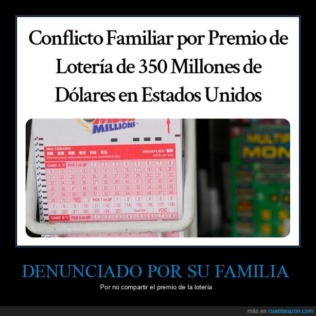 conflicto,familia,premio,lotería