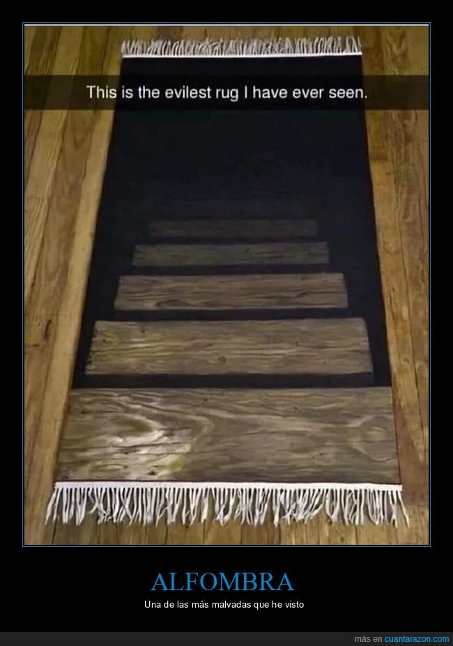 alfombra,escaleras