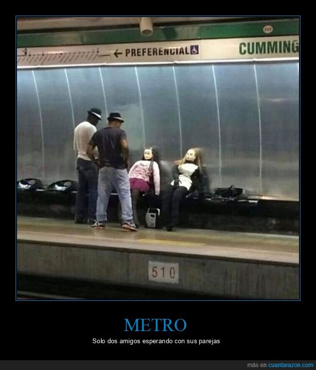 metro,muñecas,wtf