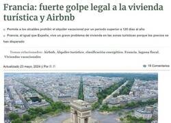 Enlace a Francia contra Airbnb