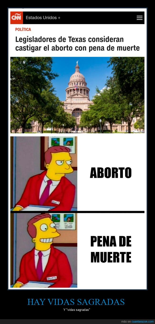 legisladores,texas,castigar,aborto,pena de muerte