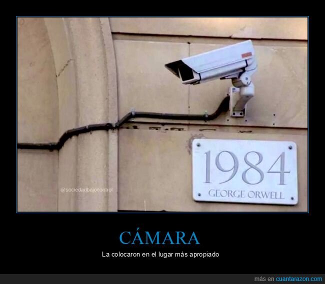 cámara,1984,george orwell