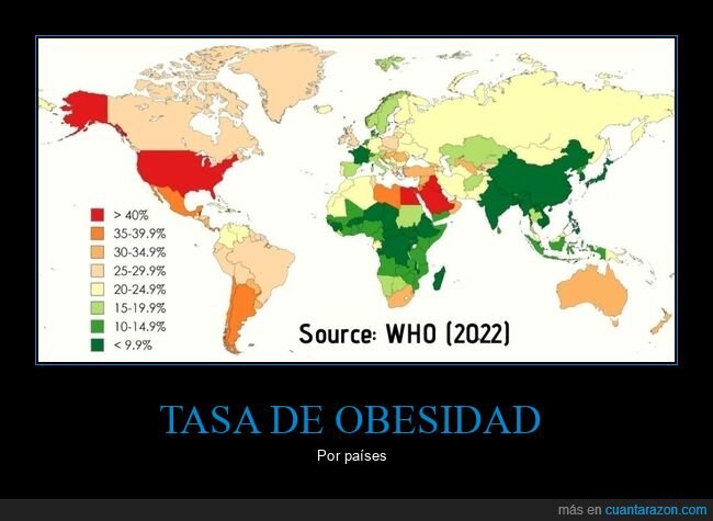 obesidad,países,mapas