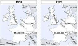 Enlace a Así ha aumentado la población en Europa
