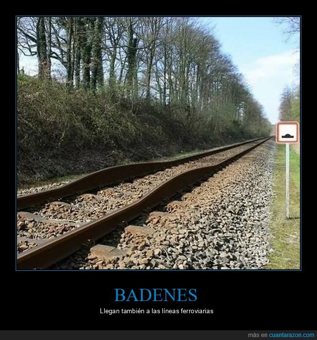 vías,badenes