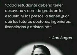 Enlace a Acertada reflexión de Carl Sagan
