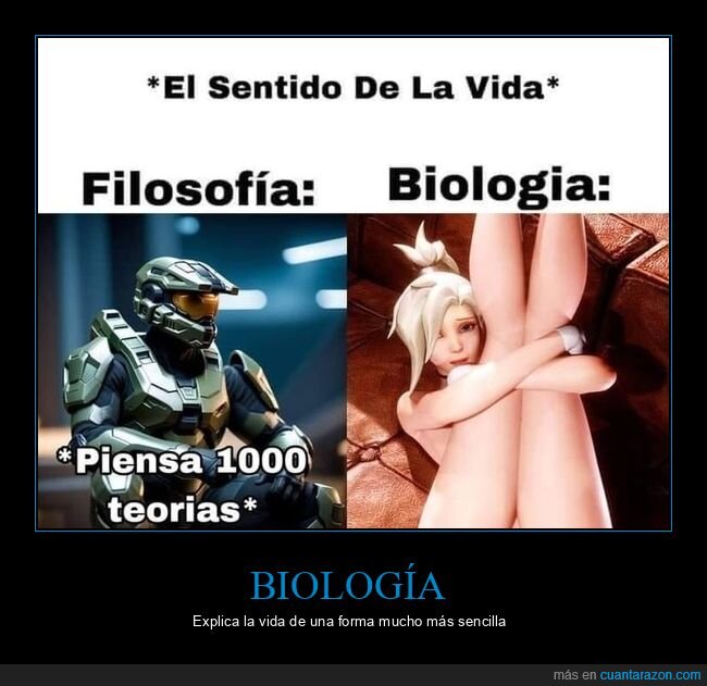 sentido,vida,filosofía,biología