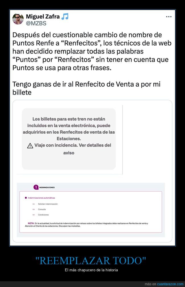 fails,puntos,reemplazar,renfe,renfecitos