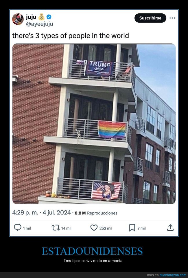 banderas,donald trump,eeuu,gay,vecinos