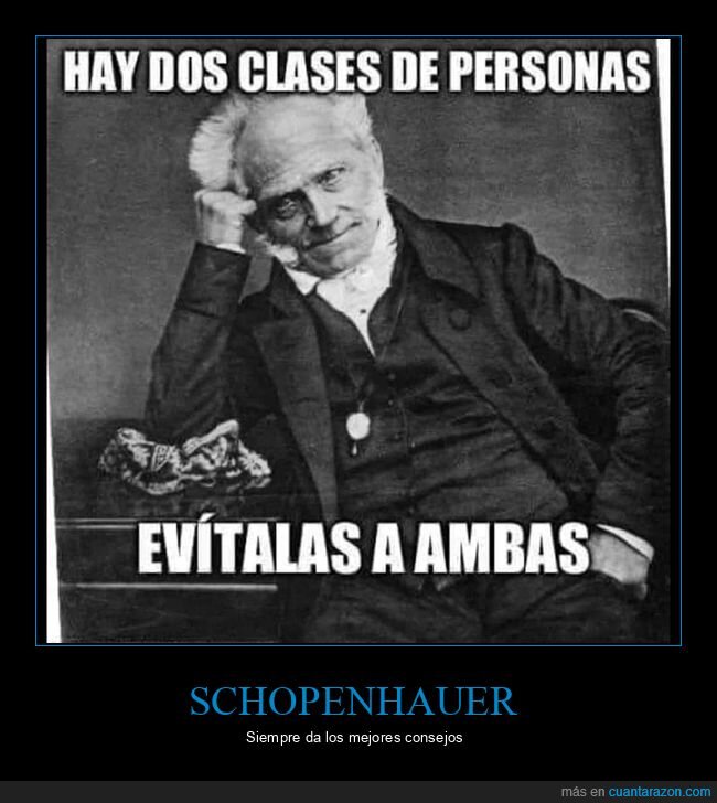 evitar,personas,schopenhauer