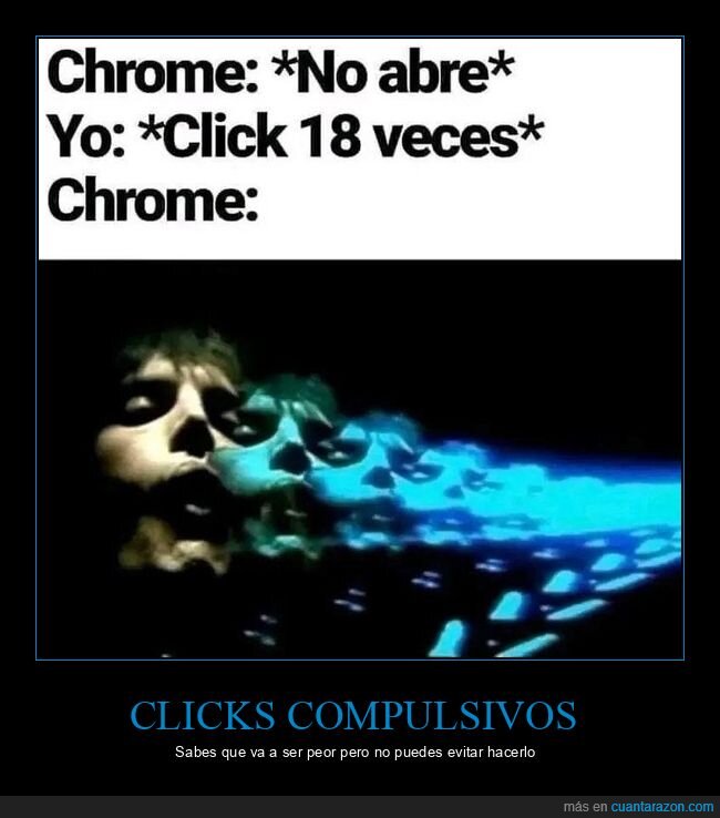 chrome,abrir,clicks