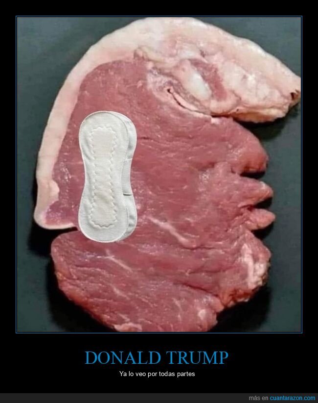 filete,trump,oreja,carne