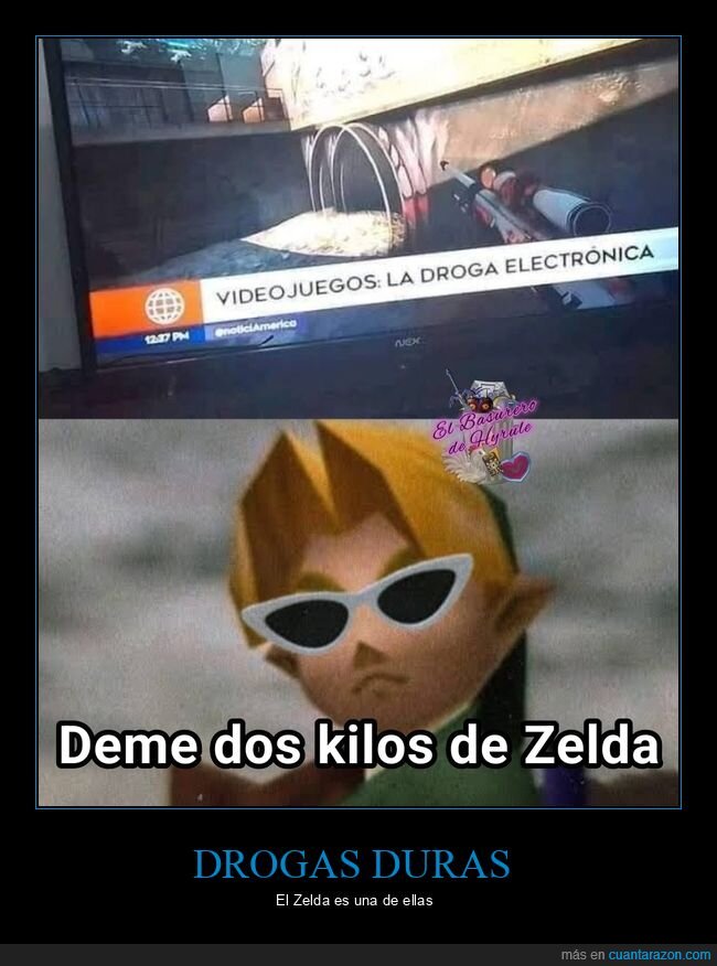 zelda,droga,videojuegos