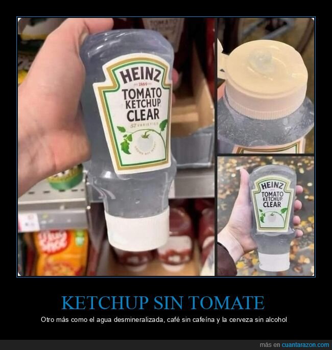 ketchup,transparente,ia,broma,vacío