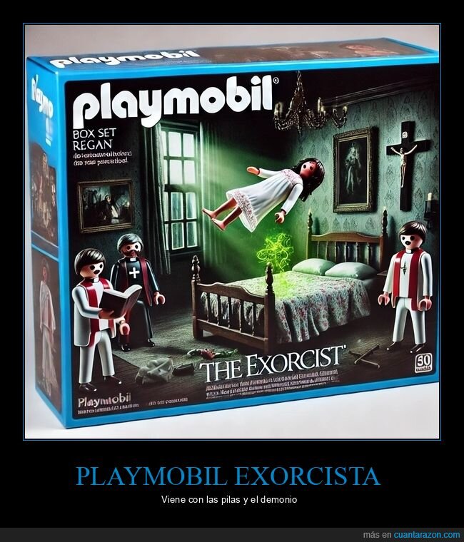 playmobil,exorcista,ia