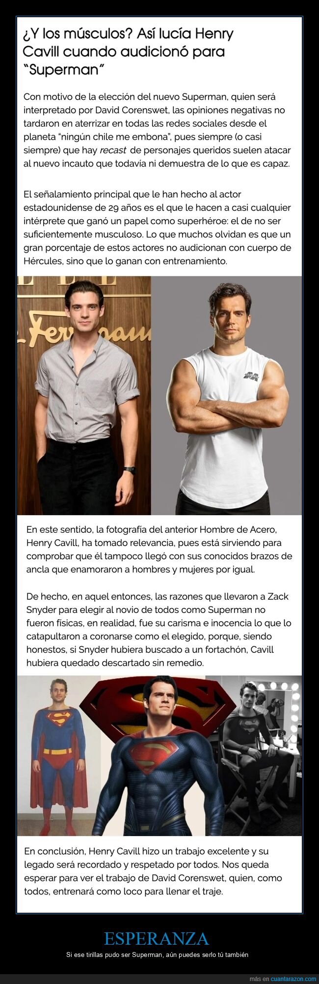 henry cavill,superman,tirillas