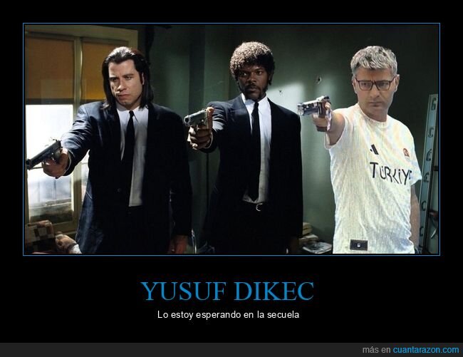 Yusuf Dikec,tiro,turquia,pulp fiction,jjoo