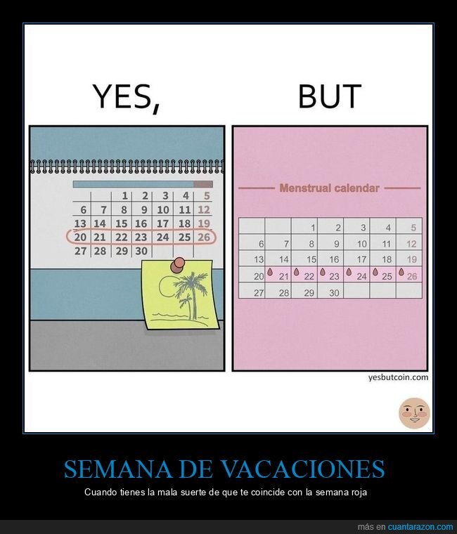 semana,vacaciones,regla