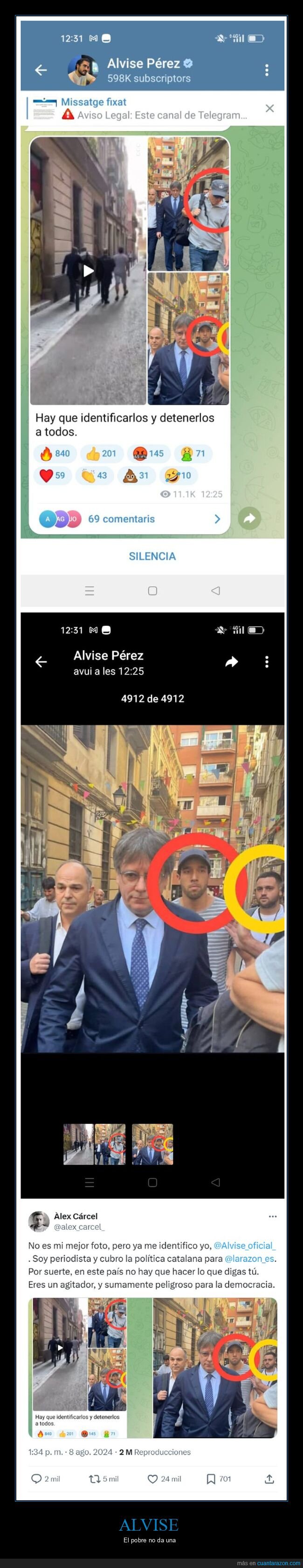 alvise,identificar,periodista