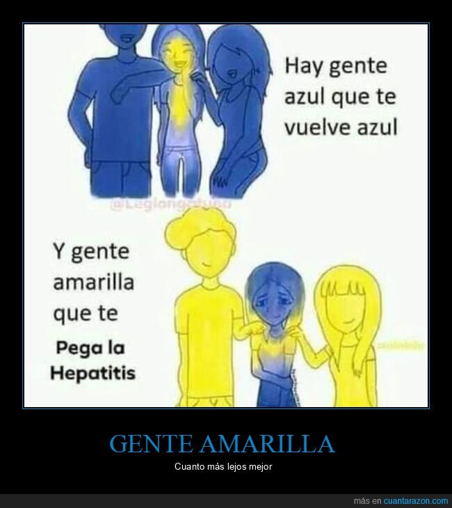 amarilla,azul,gente,hepatitis