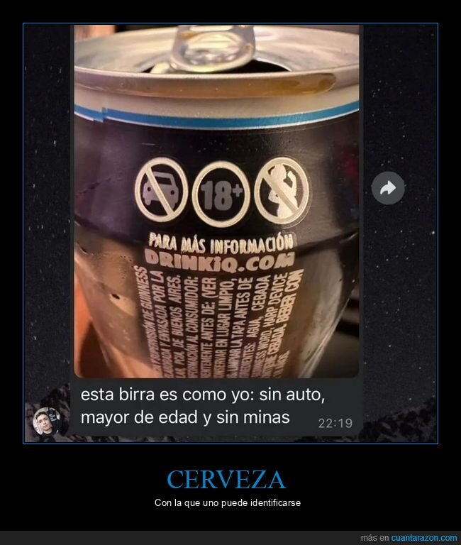 cerveza,identificarse