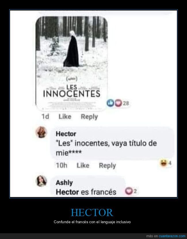 les innocentes,lenguaje inclusivo,francés