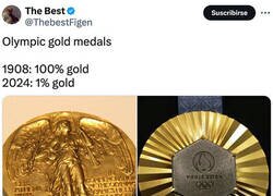 Enlace a ¿Qué porcentaje de oro tiene la medalla de oro olímpica?